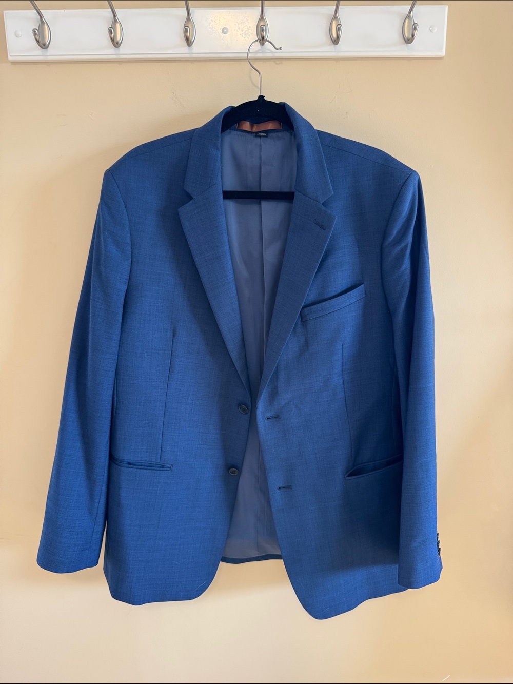 RW&CO. Men's Blue Notch-Lapel Sport Coat